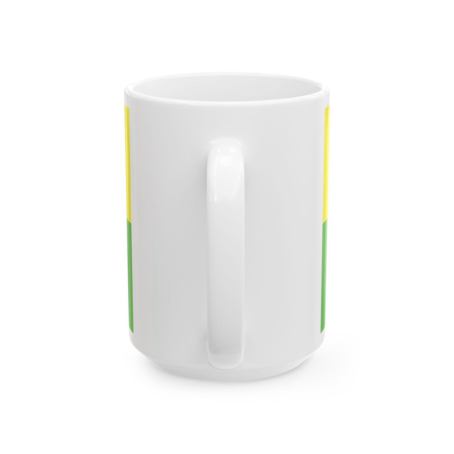 FLAG-Fejer-megye (Hungary) White Coffee Mug-Go Mug Yourself