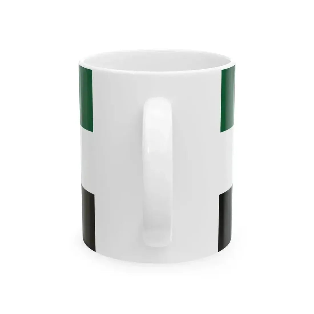 Flag flown in Panjshir 2019 (Afghanistan) White Coffee Mug - Go Mug Yourself