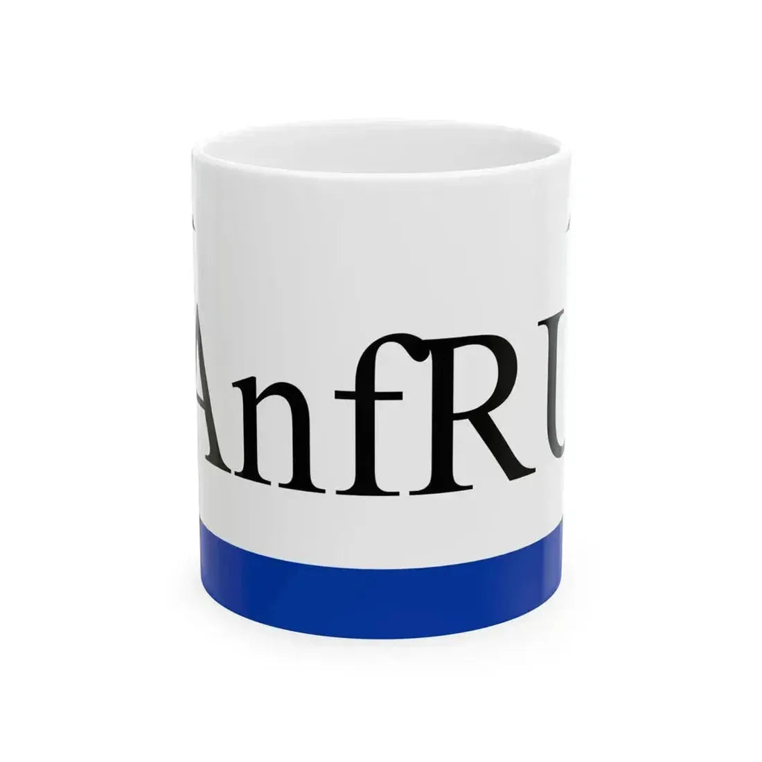Flag for Russian Athletes not starting for Russia (Russia) White Coffee Mug 11oz - Go Mug Yourself