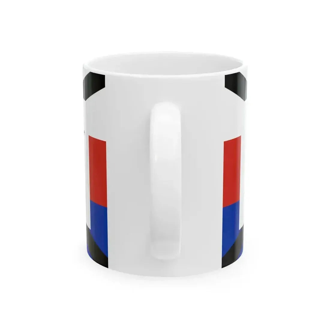 Flag for Russian Athletes not starting for Russia (Russia) White Coffee Mug - Go Mug Yourself