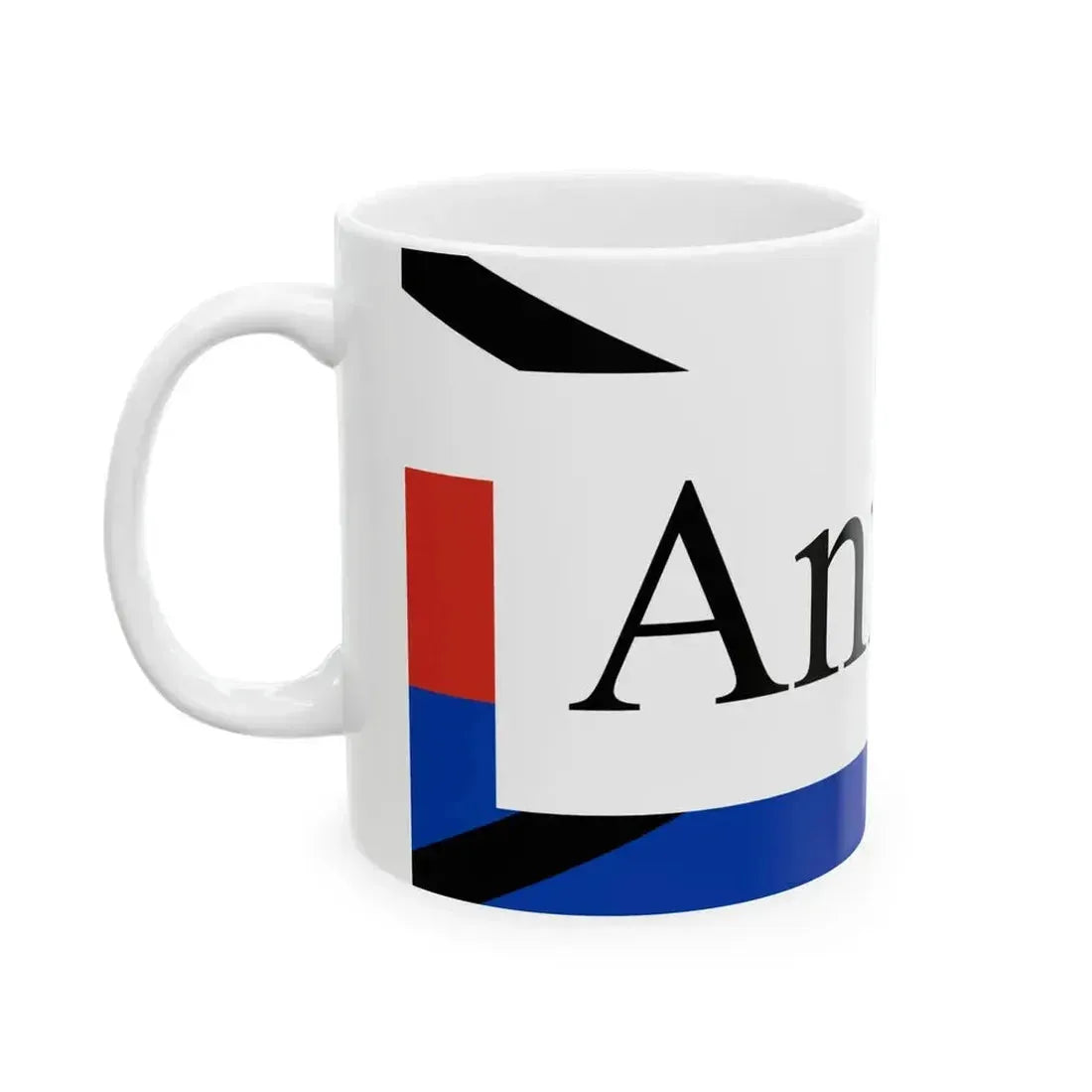Flag for Russian Athletes not starting for Russia (Russia) White Coffee Mug - Go Mug Yourself