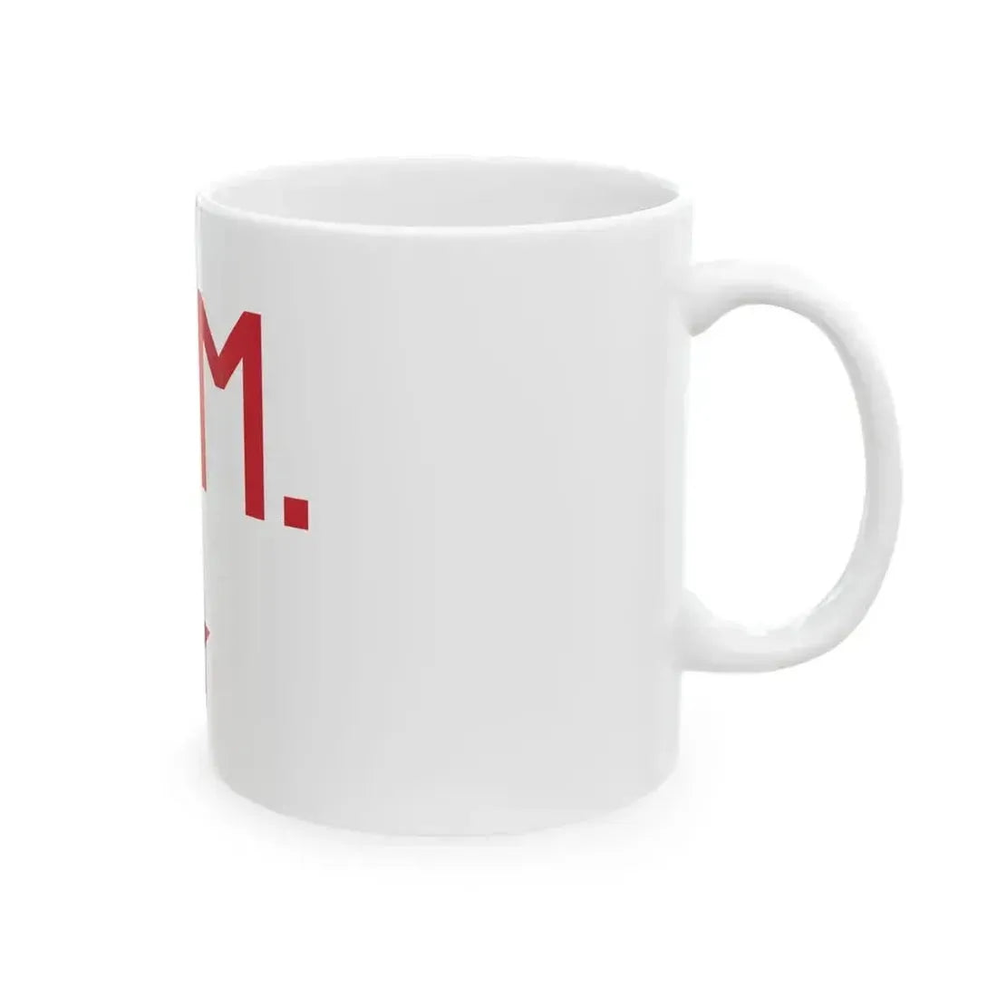 Flag for the general military vicar for Italy (Italy) White Coffee Mug - Go Mug Yourself