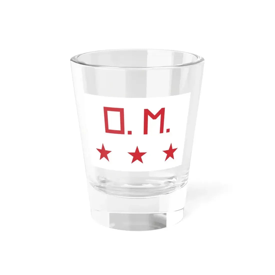 Flag for the military ordinary of Italy (Italy) Shot Glass 1.5oz 1.5oz - Go Mug Yourself