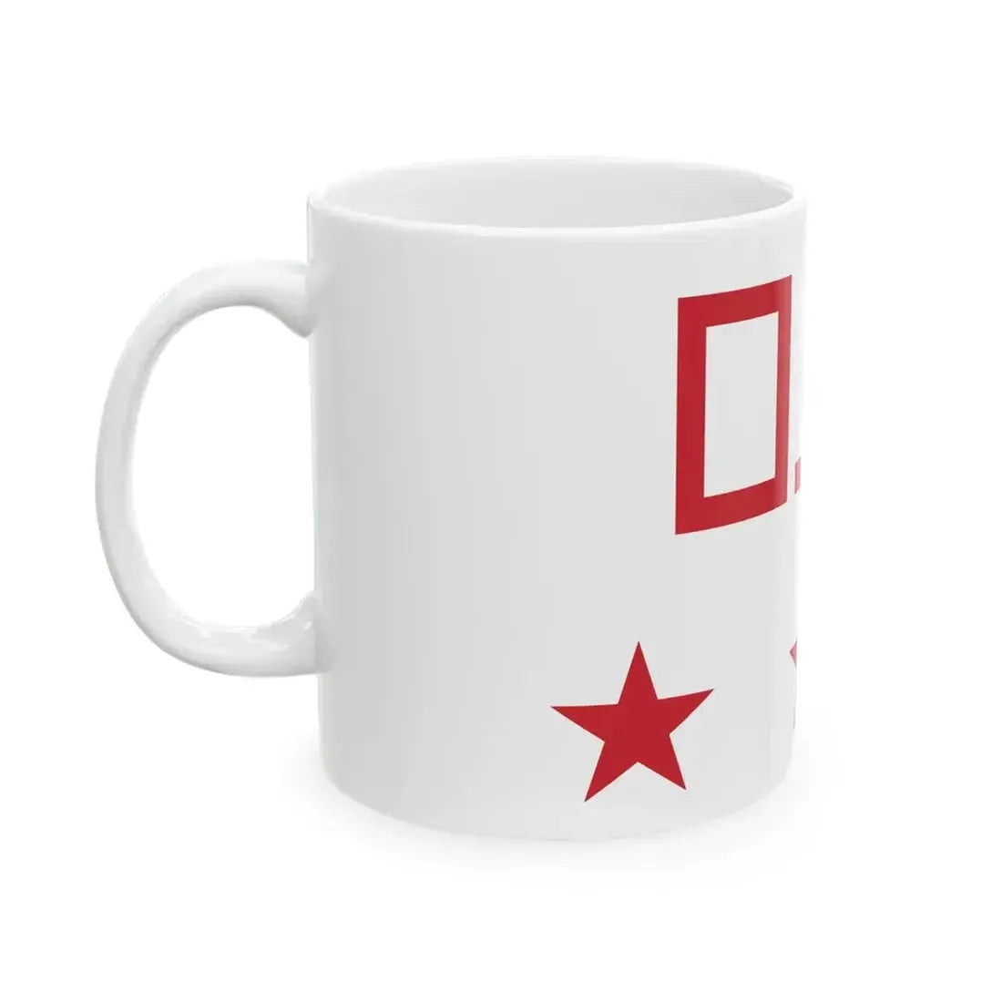 Flag for the military ordinary of Italy (Italy) White Coffee Mug - Go Mug Yourself