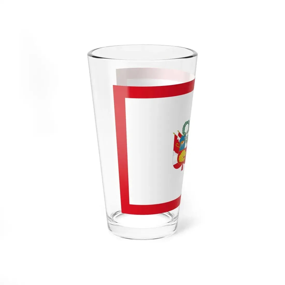 Flag for the Minister of Defense Peru (Peru) Pint Glass 16oz - Go Mug Yourself