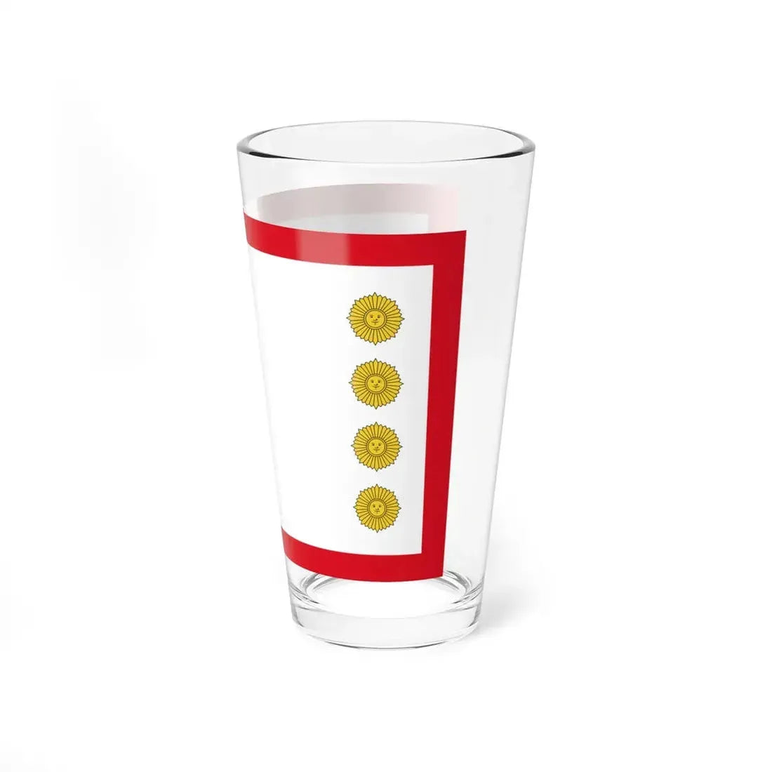 Flag for the Minister of Defense Peru (Peru) Pint Glass 16oz - Go Mug Yourself