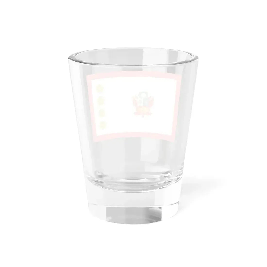 Flag for the Minister of Defense Peru (Peru) Shot Glass 1.5oz - Go Mug Yourself
