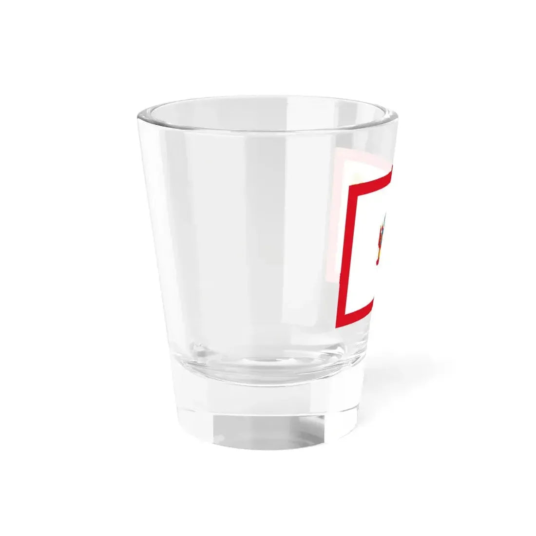 Flag for the Minister of Defense Peru (Peru) Shot Glass 1.5oz - Go Mug Yourself