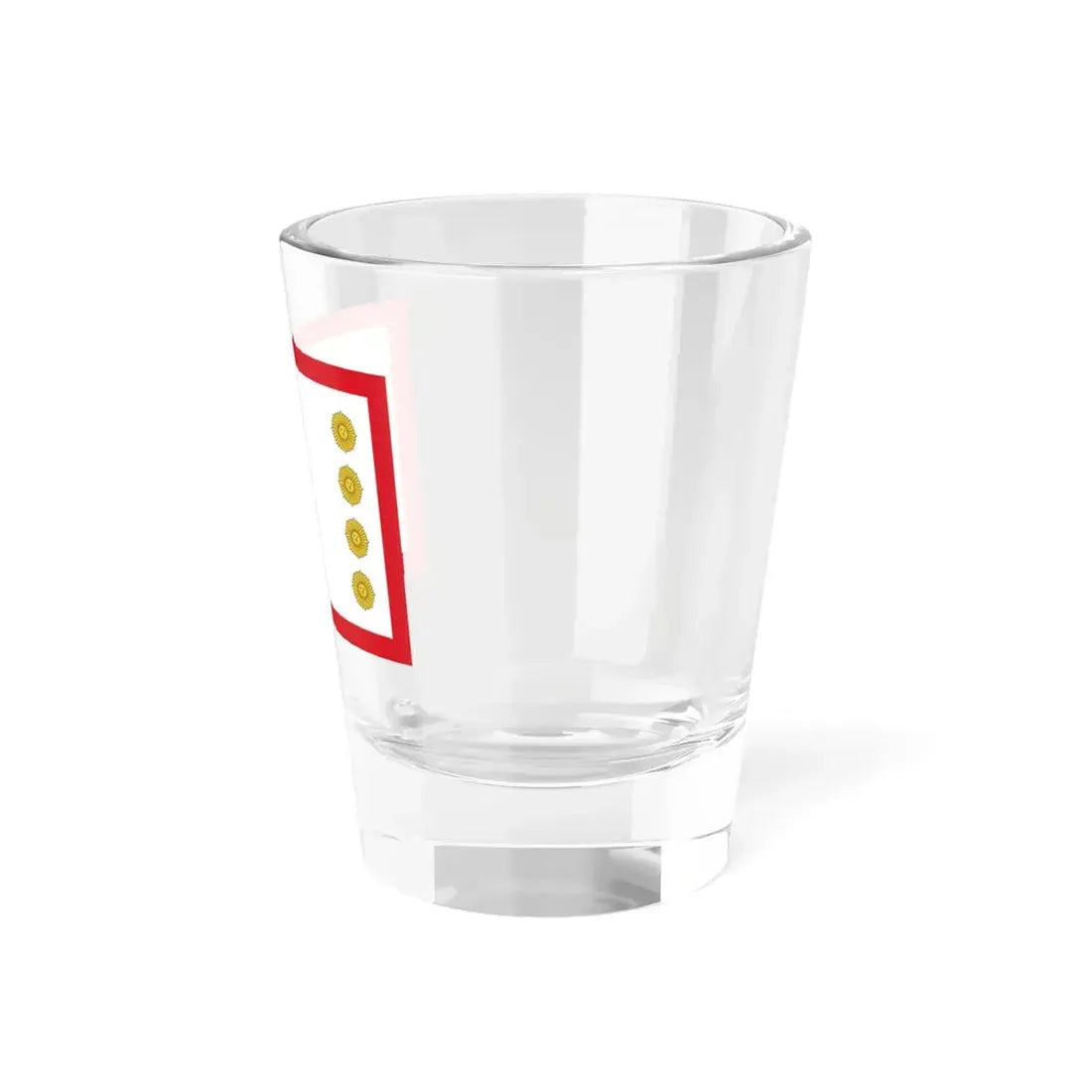 Flag for the Minister of Defense Peru (Peru) Shot Glass 1.5oz - Go Mug Yourself