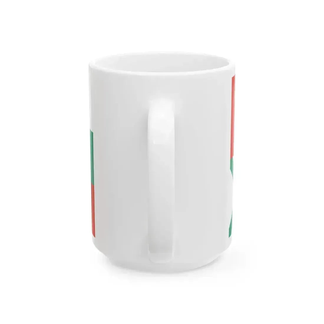 Flag for the Ministry of War Bulgaria 1878-1944 (Bulgaria) White Coffee Mug - Go Mug Yourself