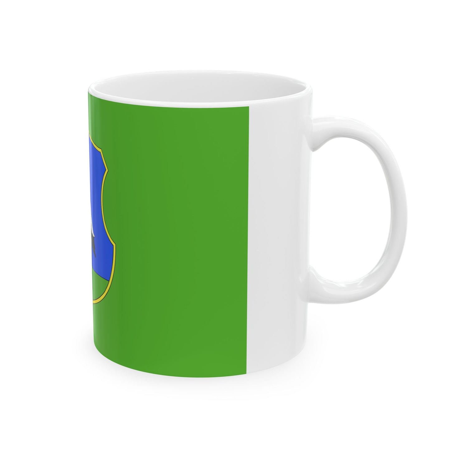 FLAG-Heves-megye (Hungary) White Coffee Mug-Go Mug Yourself