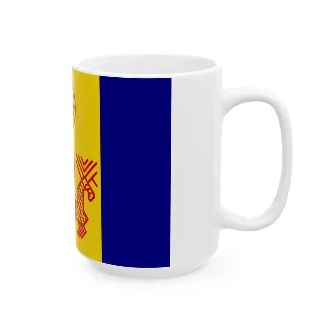 Flag igora (Russia) White Coffee Mug - Go Mug Yourself