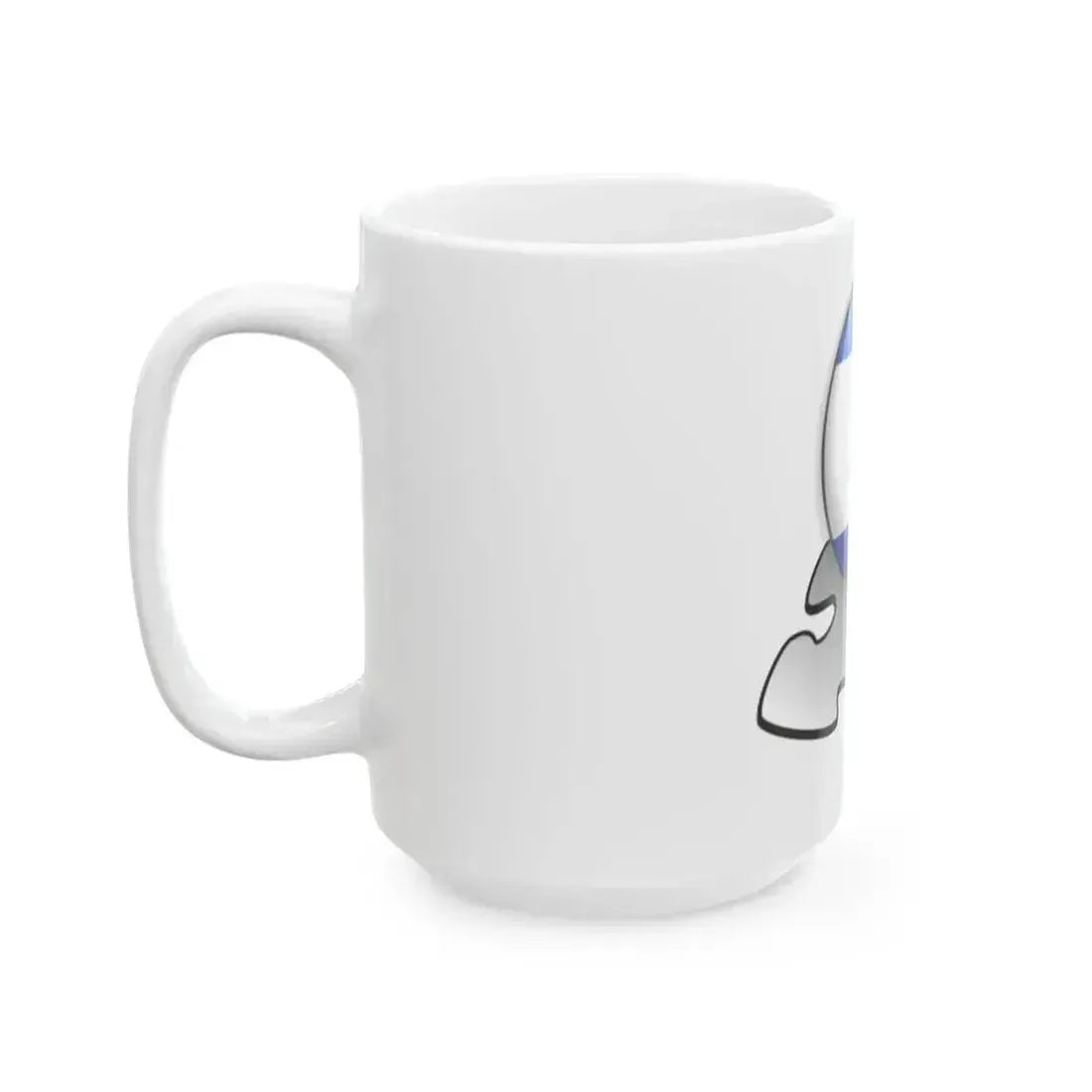 Flag Israel template (Israel) White Coffee Mug - Go Mug Yourself