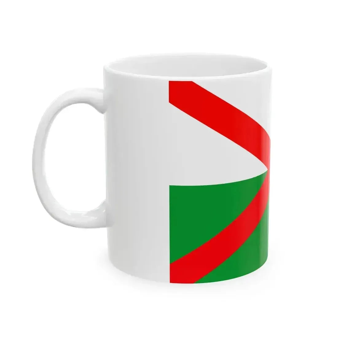 Flag Koltchak (Russia) White Coffee Mug - Go Mug Yourself