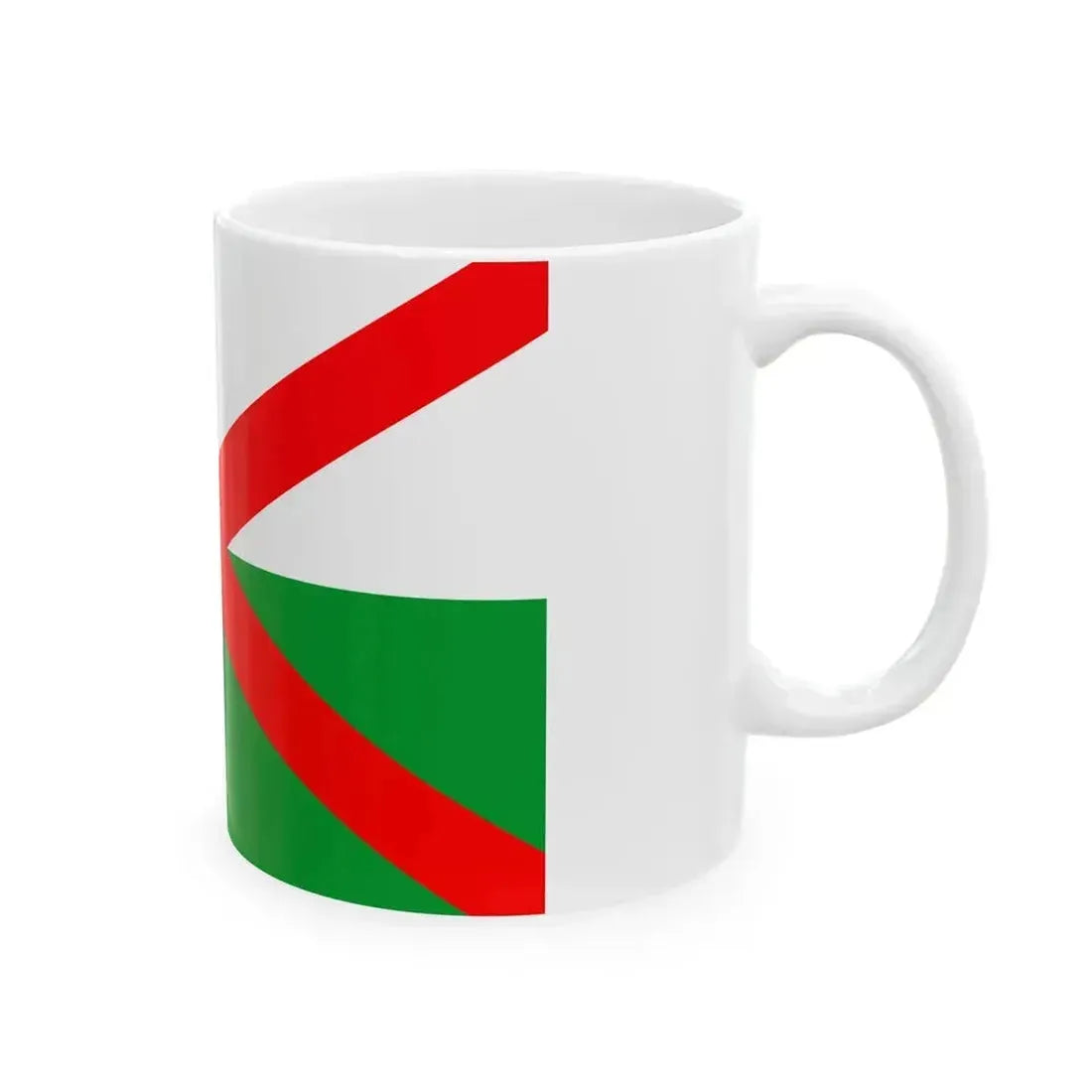 Flag Koltchak (Russia) White Coffee Mug - Go Mug Yourself