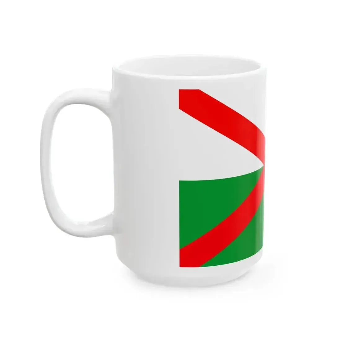 Flag Koltchak (Russia) White Coffee Mug - Go Mug Yourself