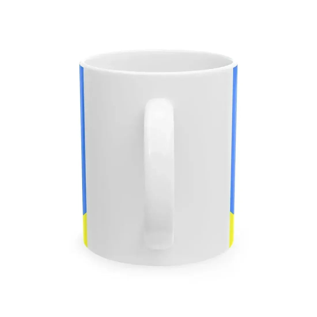 Flag Koltushi Leningrad oblast (Russia) White Coffee Mug - Go Mug Yourself