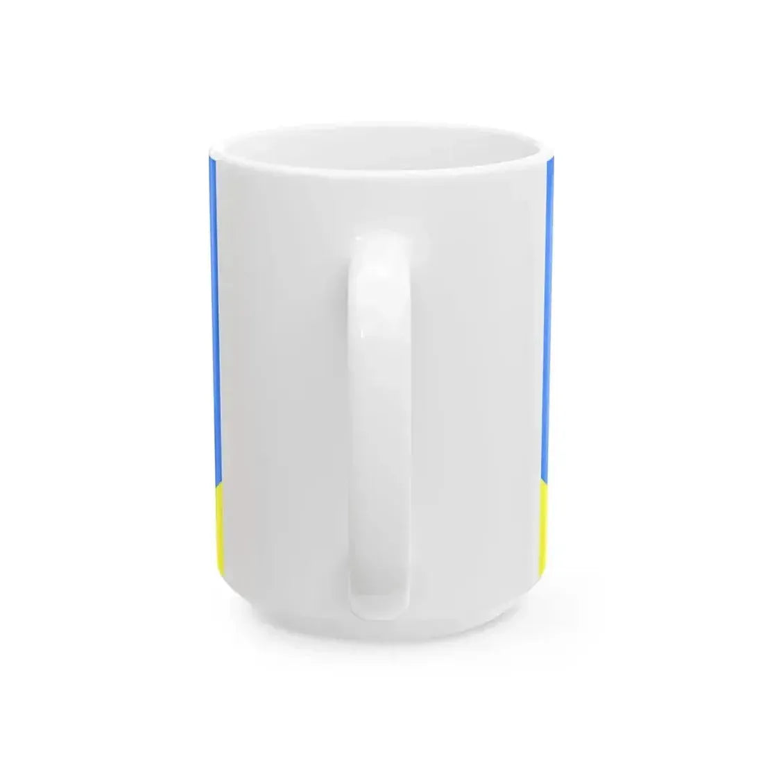 Flag Koltushi Leningrad oblast (Russia) White Coffee Mug - Go Mug Yourself