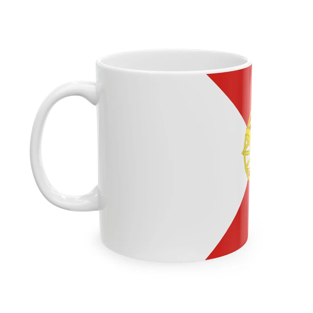 Flag Manuel I of Portugal (Portugal) White Coffee Mug - Go Mug Yourself
