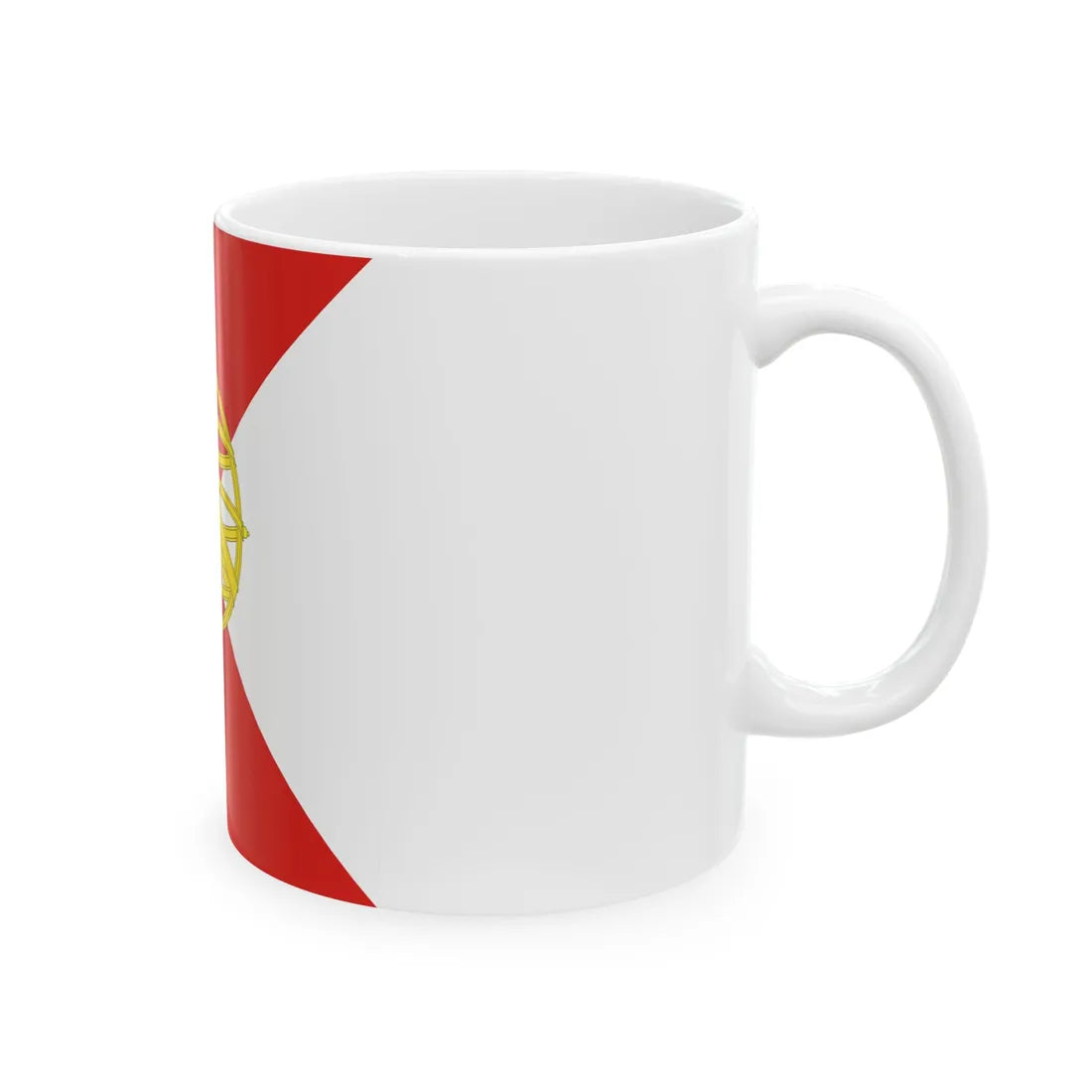 Flag Manuel I of Portugal (Portugal) White Coffee Mug - Go Mug Yourself