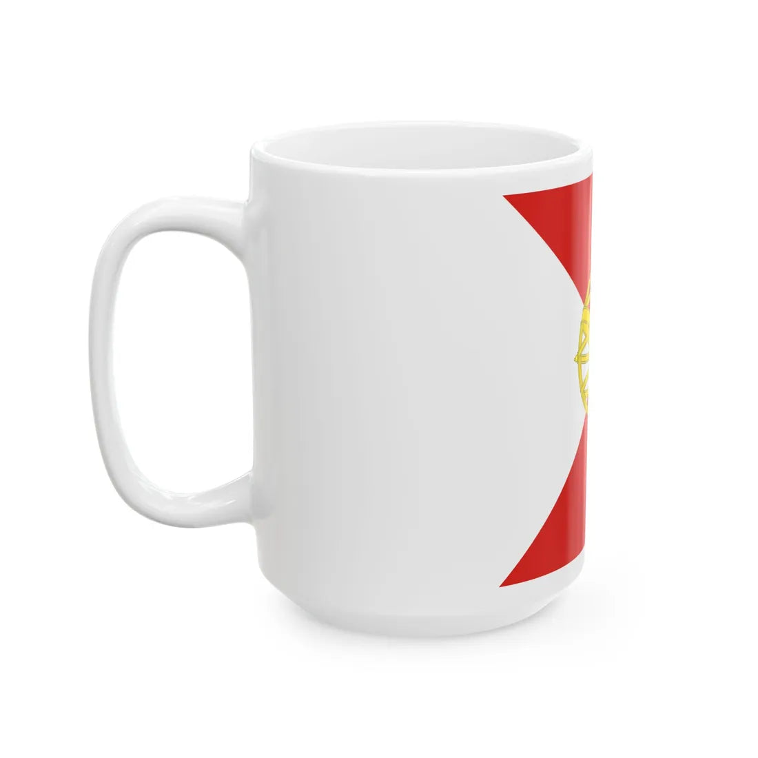 Flag Manuel I of Portugal (Portugal) White Coffee Mug - Go Mug Yourself