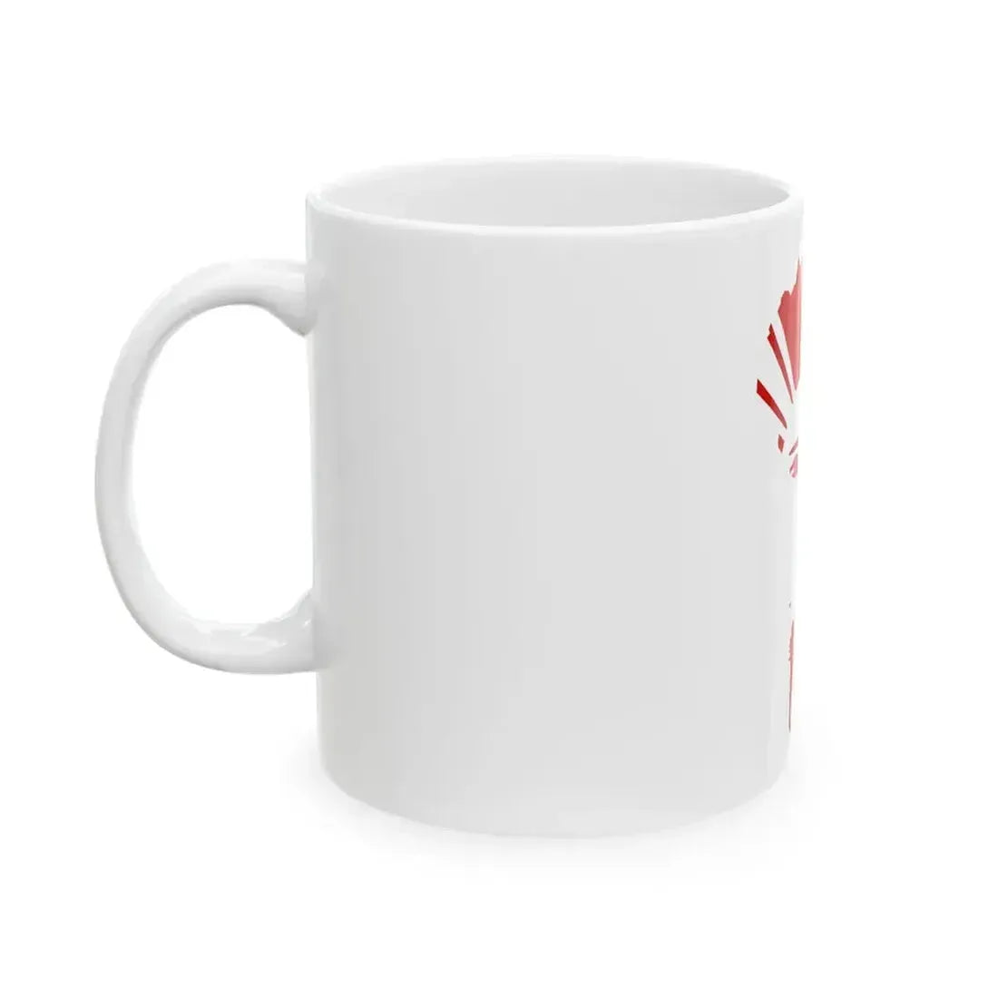Flag Map of 8 Provinces Philippines (Philippines) White Coffee Mug - Go Mug Yourself