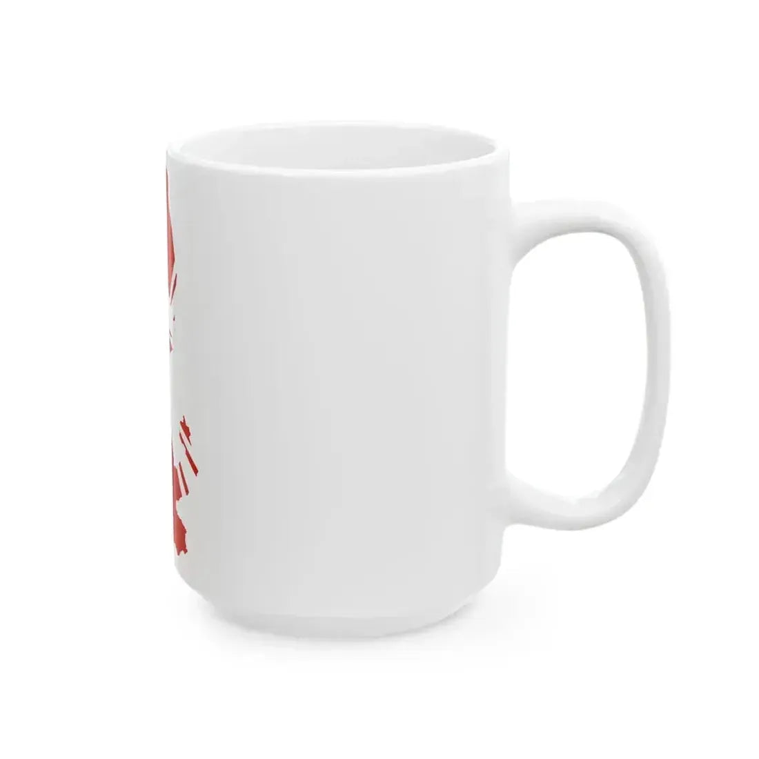 Flag Map of 8 Provinces Philippines (Philippines) White Coffee Mug - Go Mug Yourself