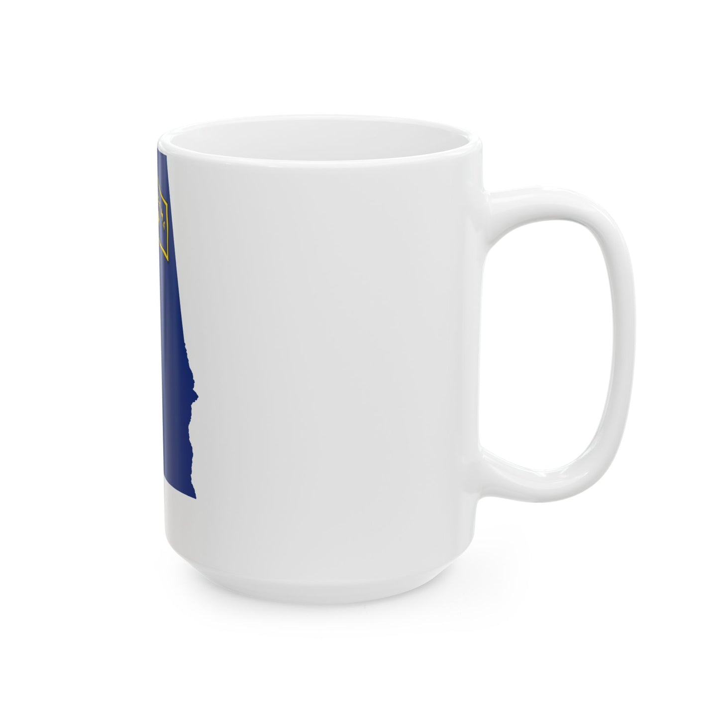 Flag-map of Alabama 1861 (United States) White Coffee Mug-Go Mug Yourself