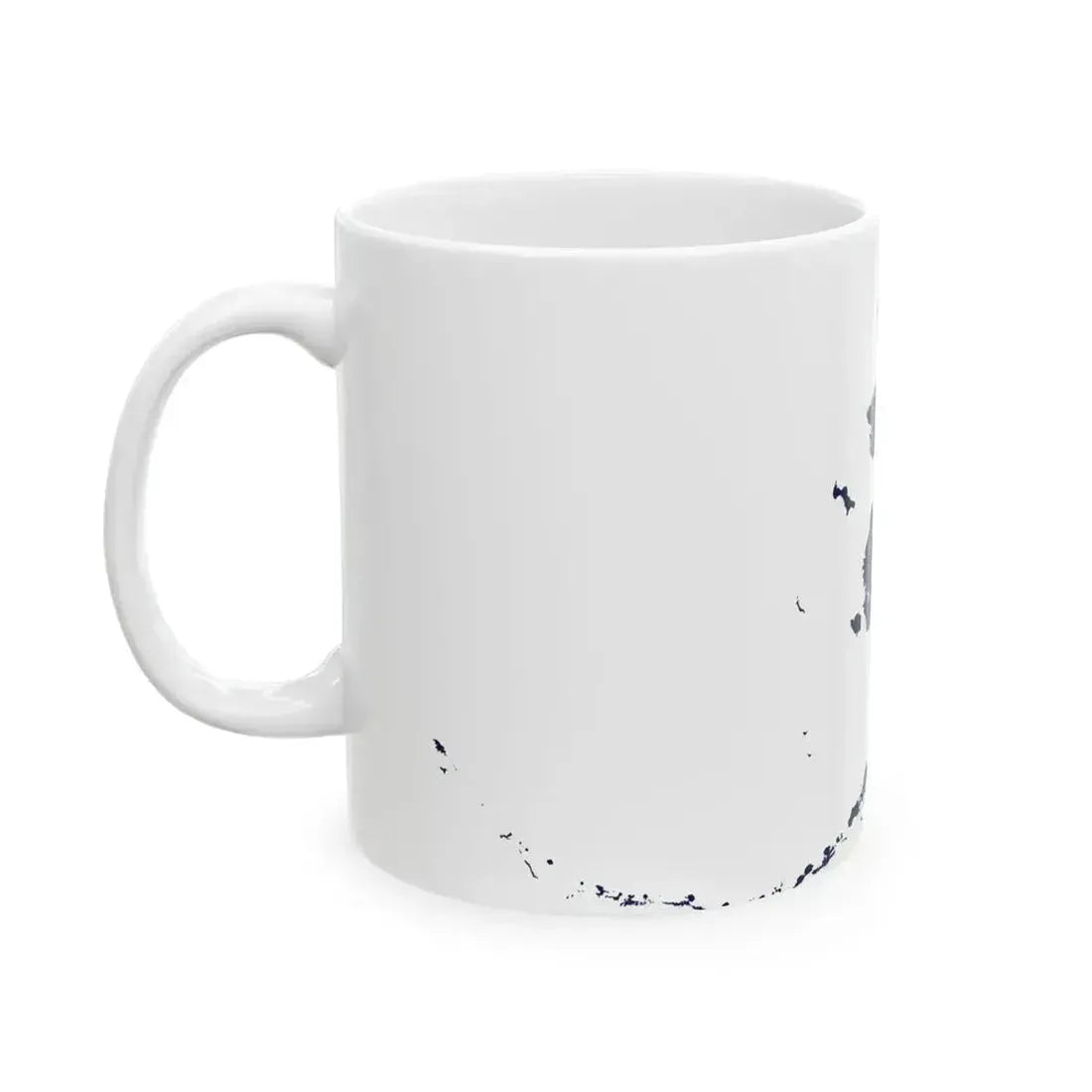 Flag map of Alaska (United States) White Coffee Mug - Go Mug Yourself