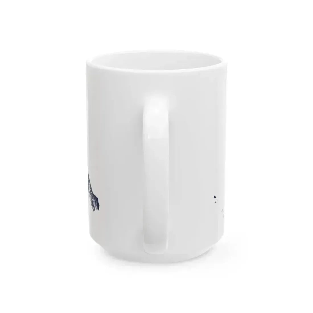 Flag map of Alaska (United States) White Coffee Mug - Go Mug Yourself