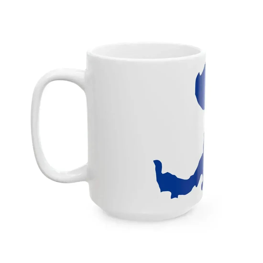 Flag map of Amalfi (Italy) White Coffee Mug - Go Mug Yourself