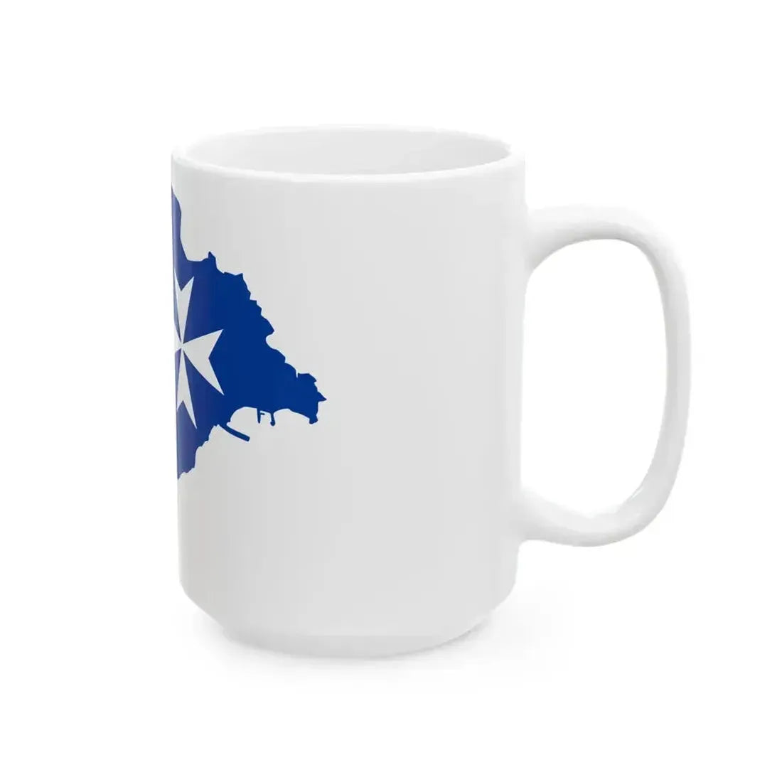 Flag map of Amalfi (Italy) White Coffee Mug - Go Mug Yourself