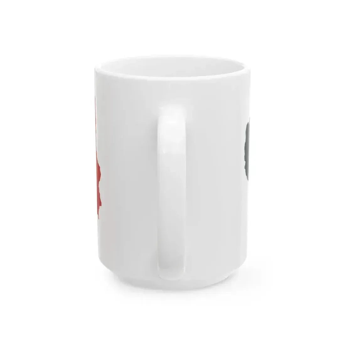 Flag map of Aosta Valley (Italy) White Coffee Mug - Go Mug Yourself