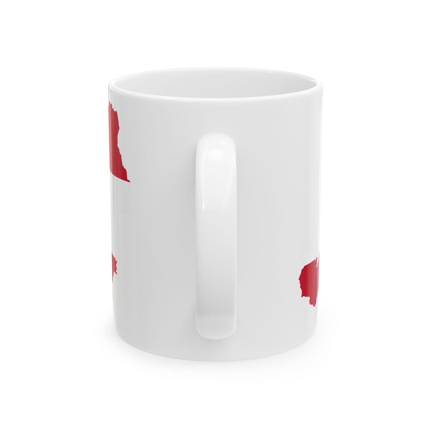 Flag-map of Austria (Austria) White Coffee Mug-Go Mug Yourself