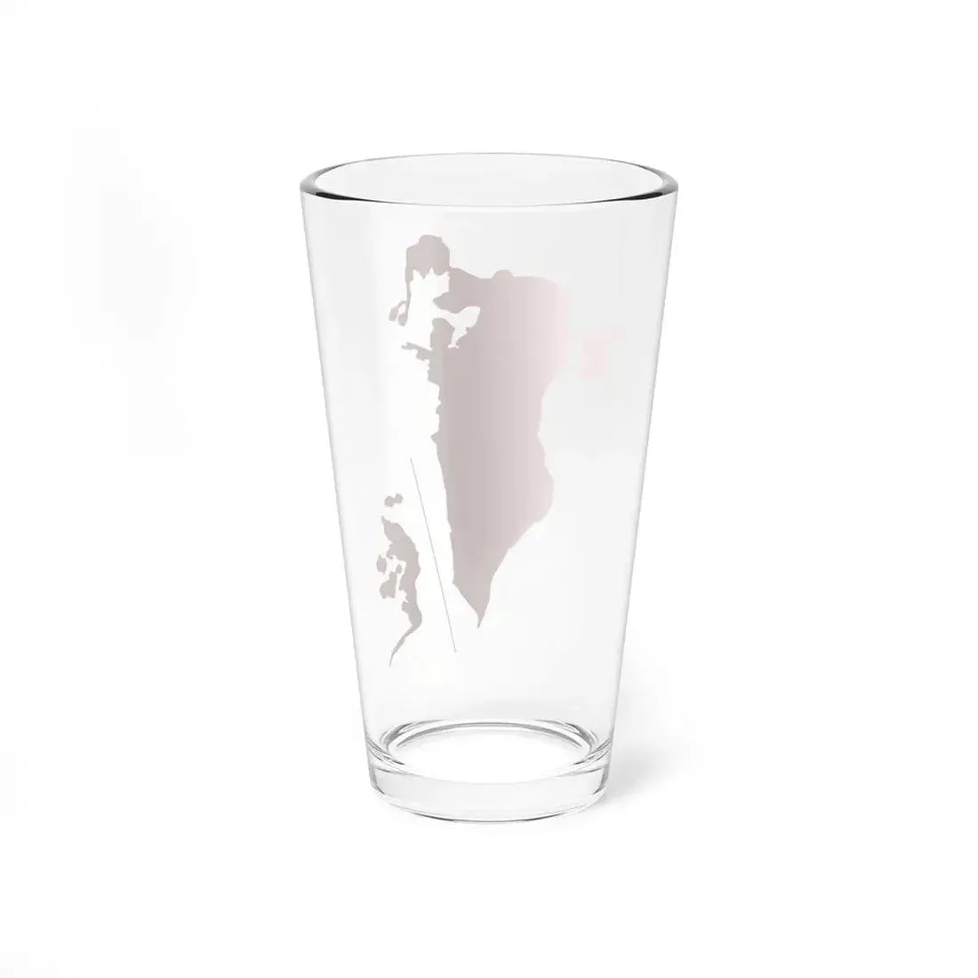 Flag-map of Bahrain before 1820 (Bahrain) Pint Glass 16oz - Go Mug Yourself