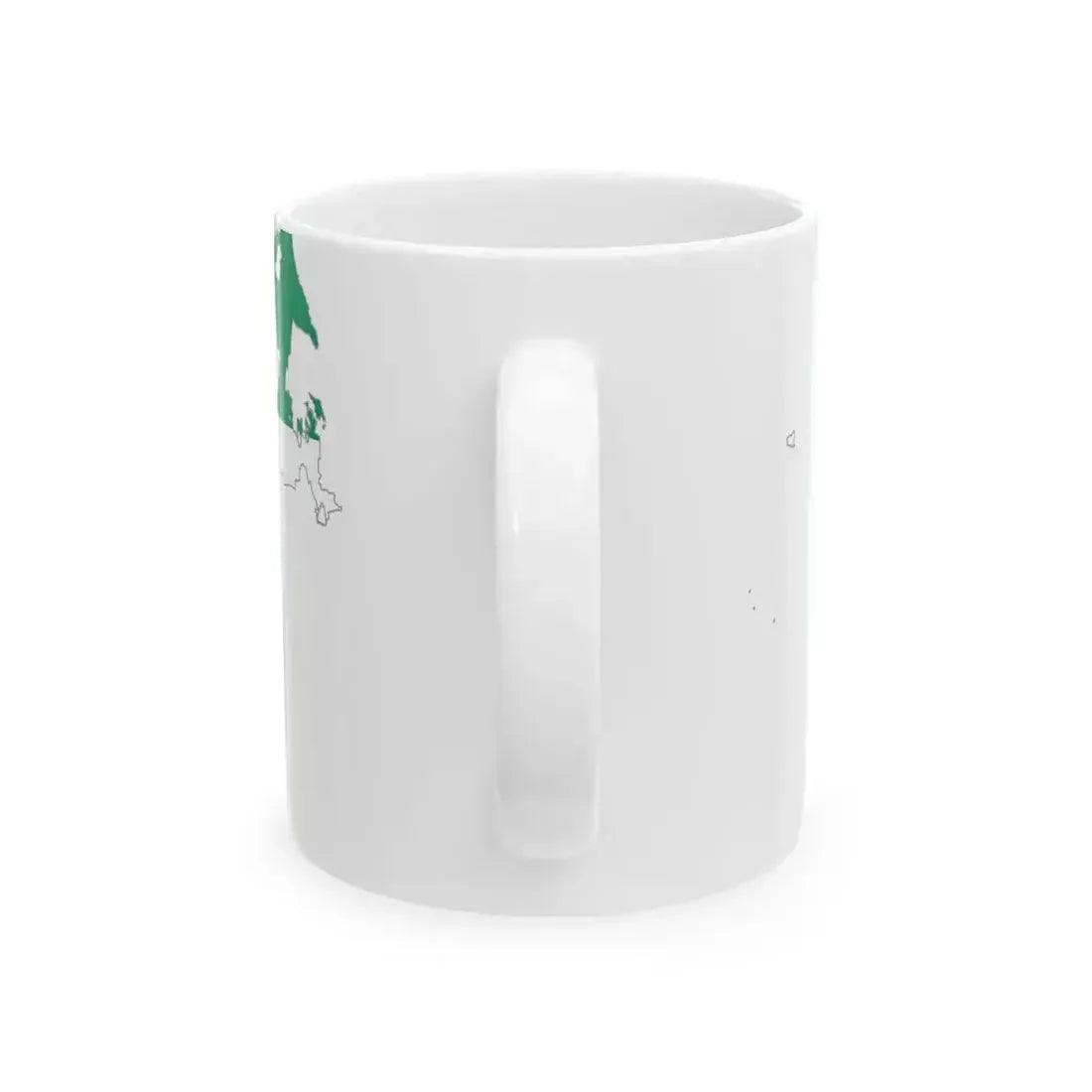 Flag map of Bangsamoro (Philippines) White Coffee Mug - Go Mug Yourself