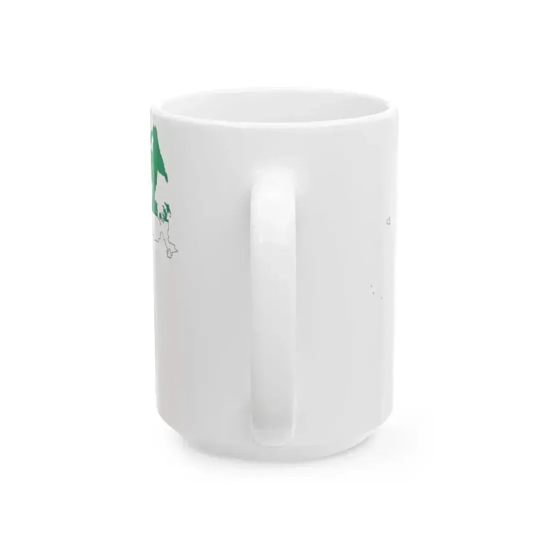 Flag map of Bangsamoro (Philippines) White Coffee Mug - Go Mug Yourself