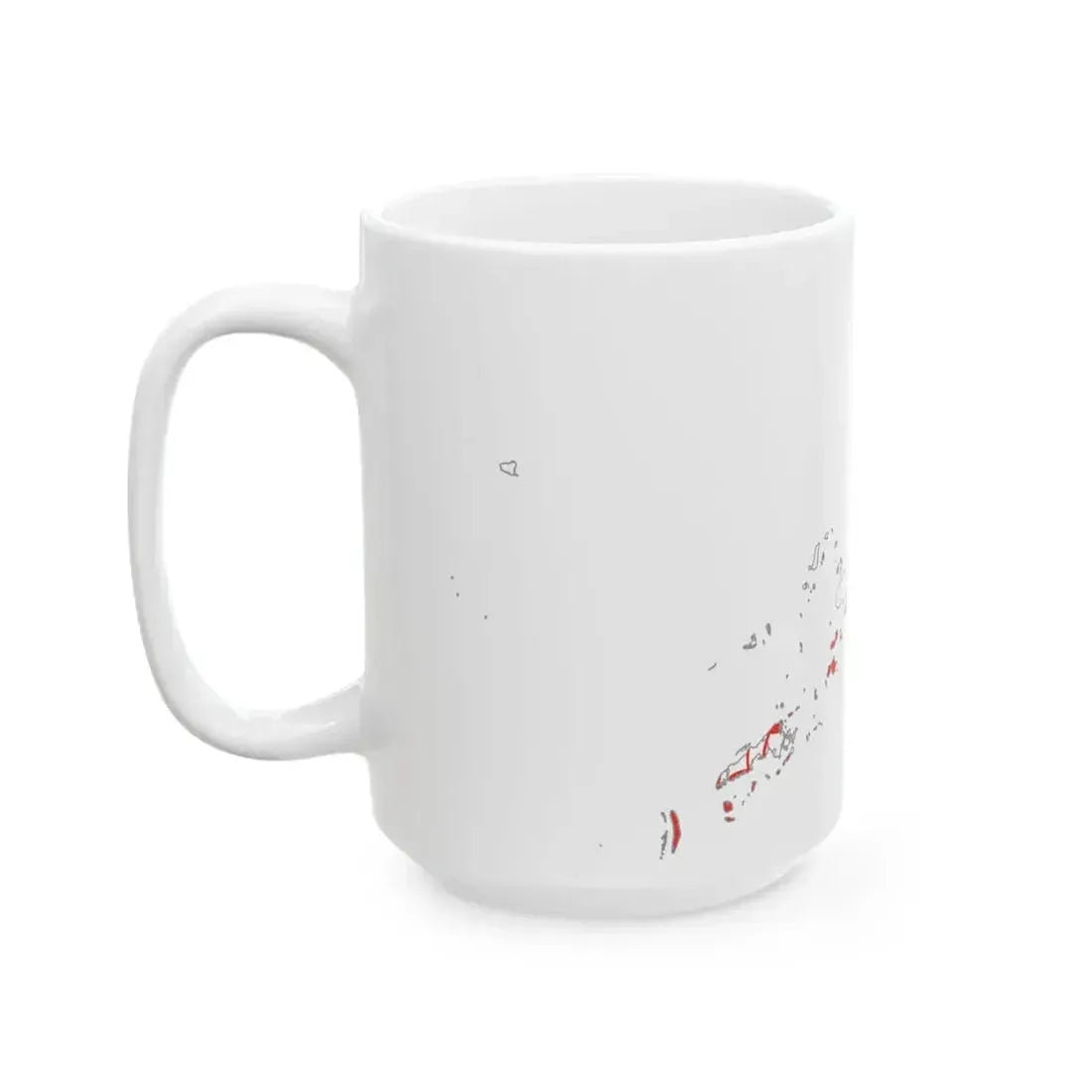 Flag map of Bangsamoro (Philippines) White Coffee Mug - Go Mug Yourself