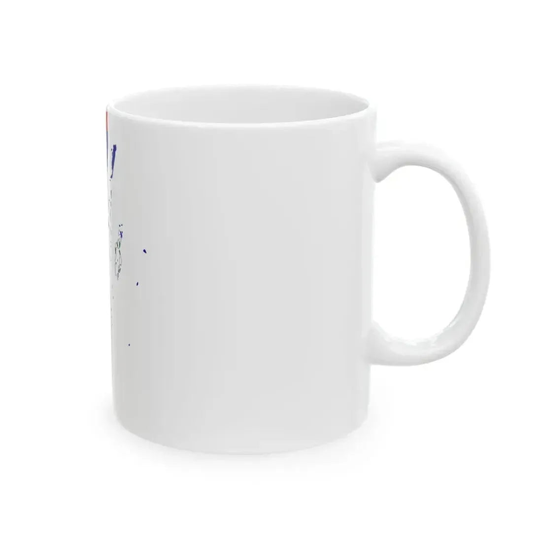 Flag-map of Belize (Belize) White Coffee Mug - Go Mug Yourself