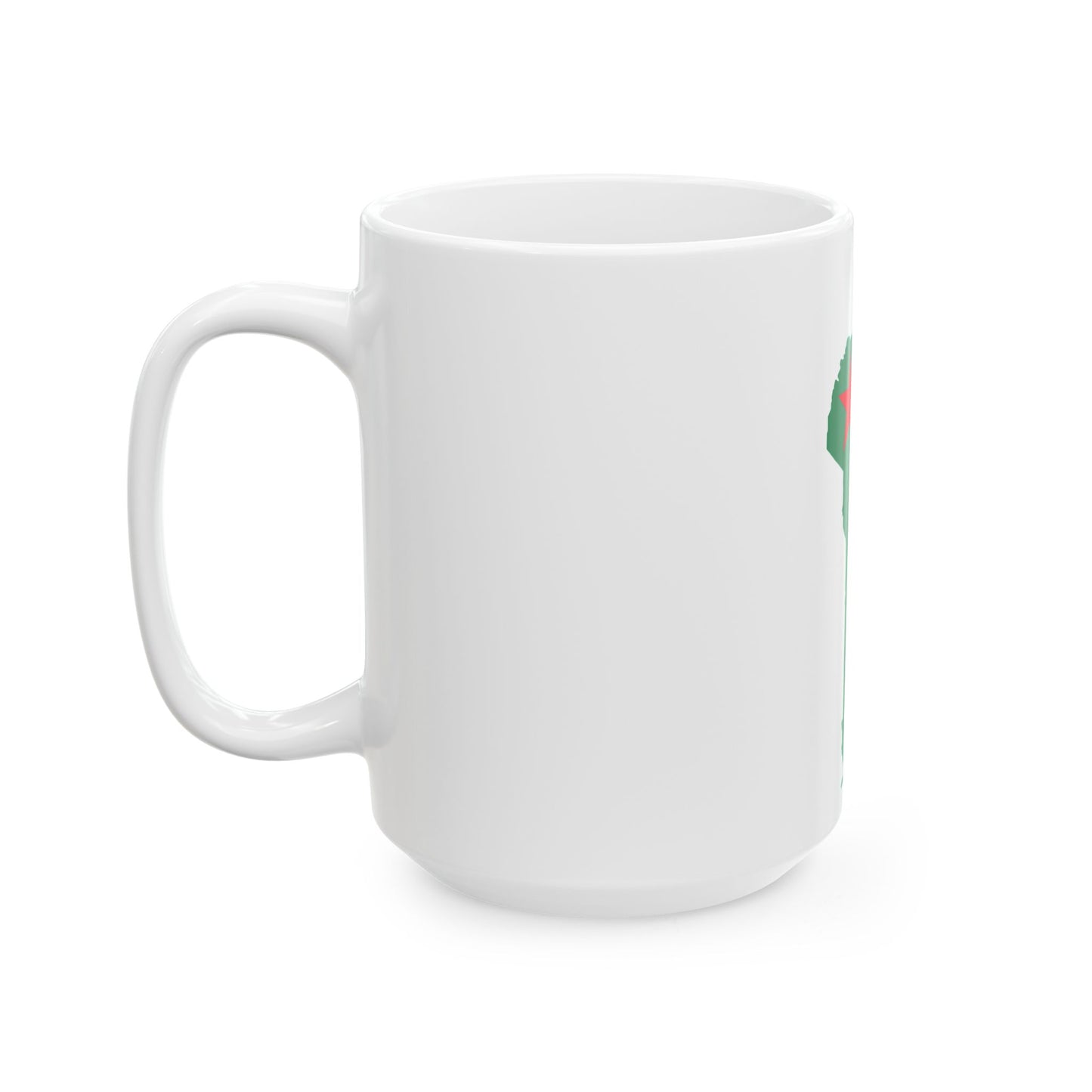 Flag map of Benin 1975-1990 (Benin) White Coffee Mug-Go Mug Yourself