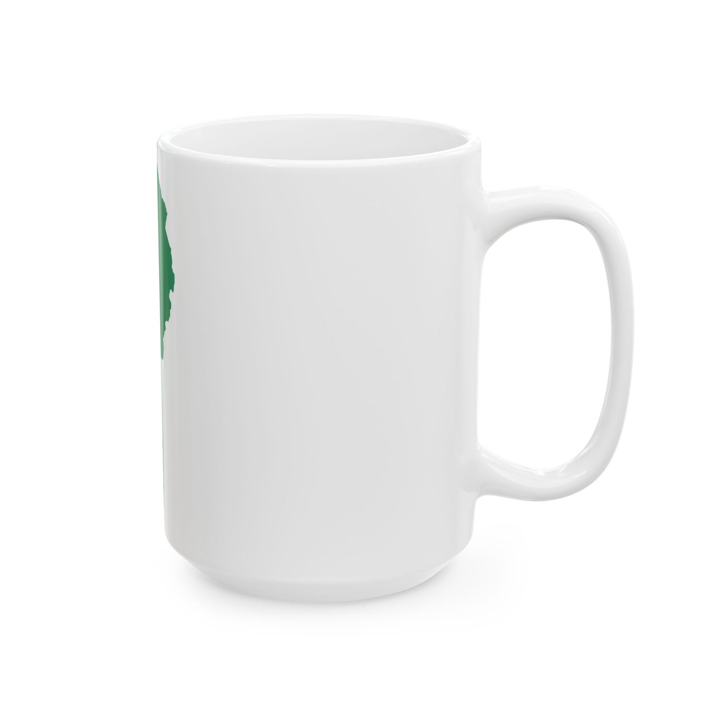 Flag map of Benin 1975-1990 (Benin) White Coffee Mug-Go Mug Yourself