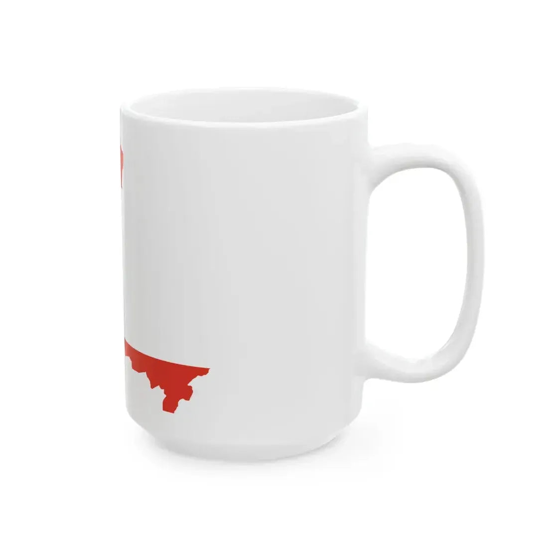 Flag-map of Berlin (Germany) White Coffee Mug - Go Mug Yourself