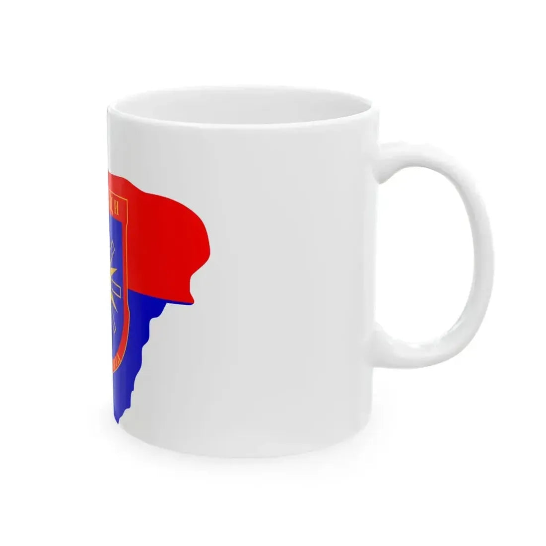 Flag map of Bogdanci Municipality Macedonia (North Macedonia) White Coffee Mug - Go Mug Yourself
