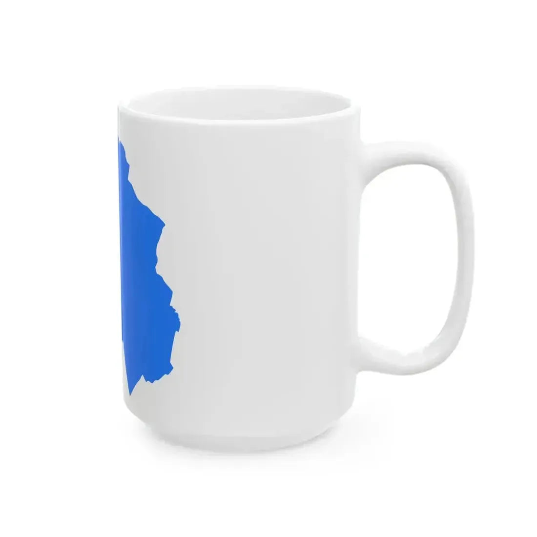 Flag map of Brescia (Italy) White Coffee Mug - Go Mug Yourself