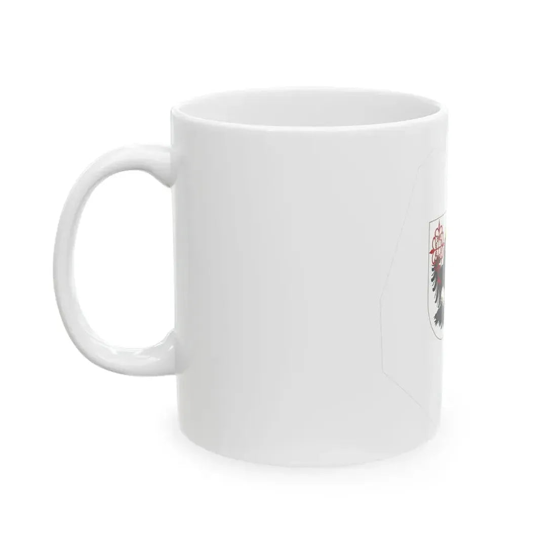 Flag-map of Buenos Aires City (Argentina) White Coffee Mug - Go Mug Yourself