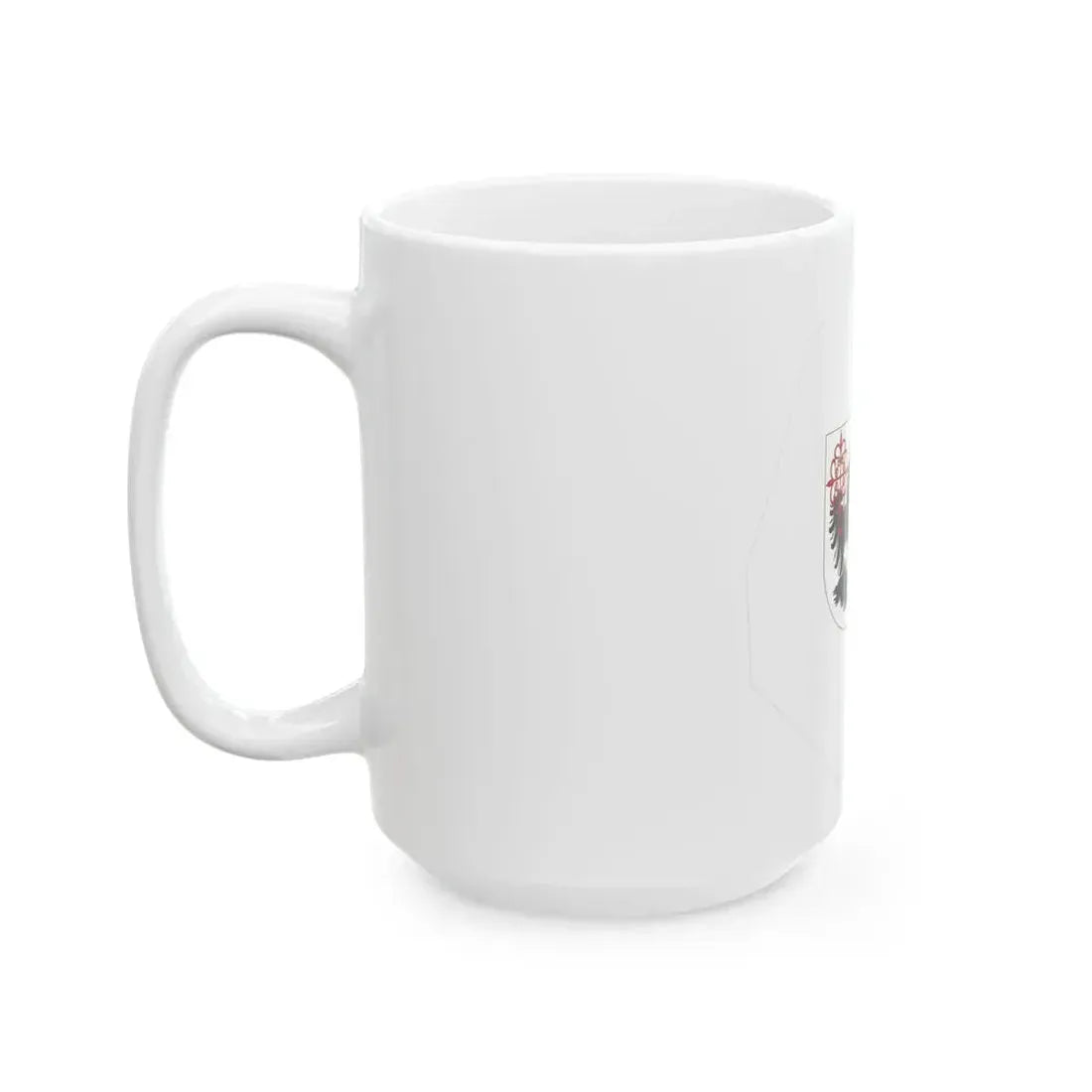 Flag-map of Buenos Aires City (Argentina) White Coffee Mug - Go Mug Yourself
