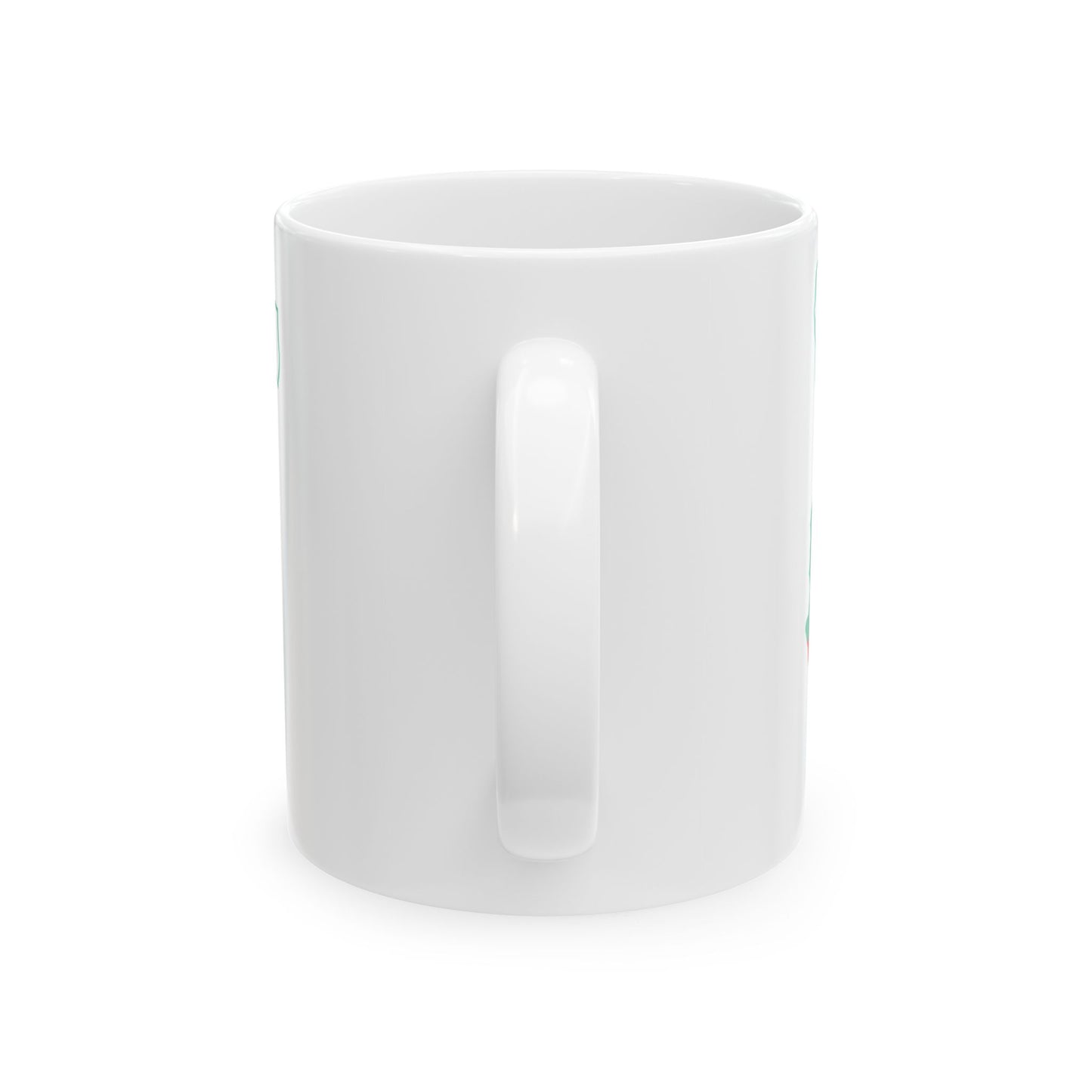 Flag map of Bulgaria (Bulgaria) White Coffee Mug-Go Mug Yourself