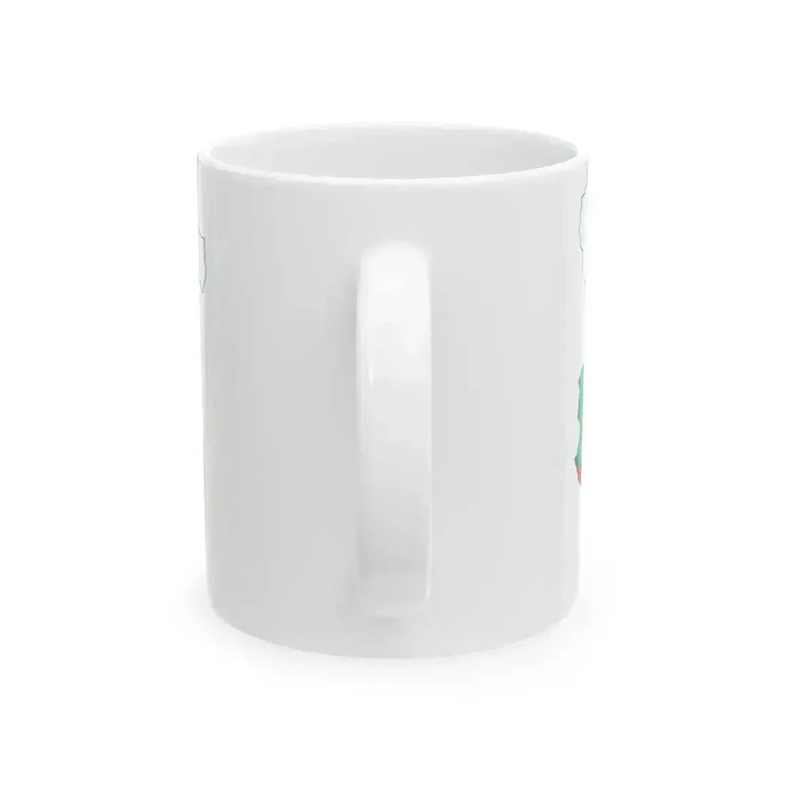 Flag-map of Bulgaria (Bulgaria) White Coffee Mug - Go Mug Yourself