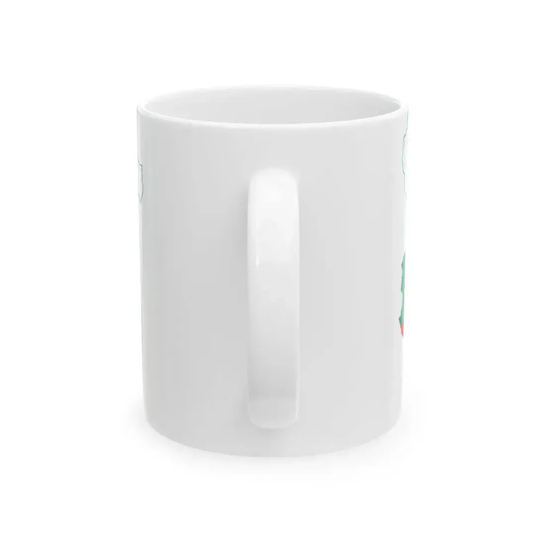 Flag-map of Bulgaria (Bulgaria) White Coffee Mug - Go Mug Yourself