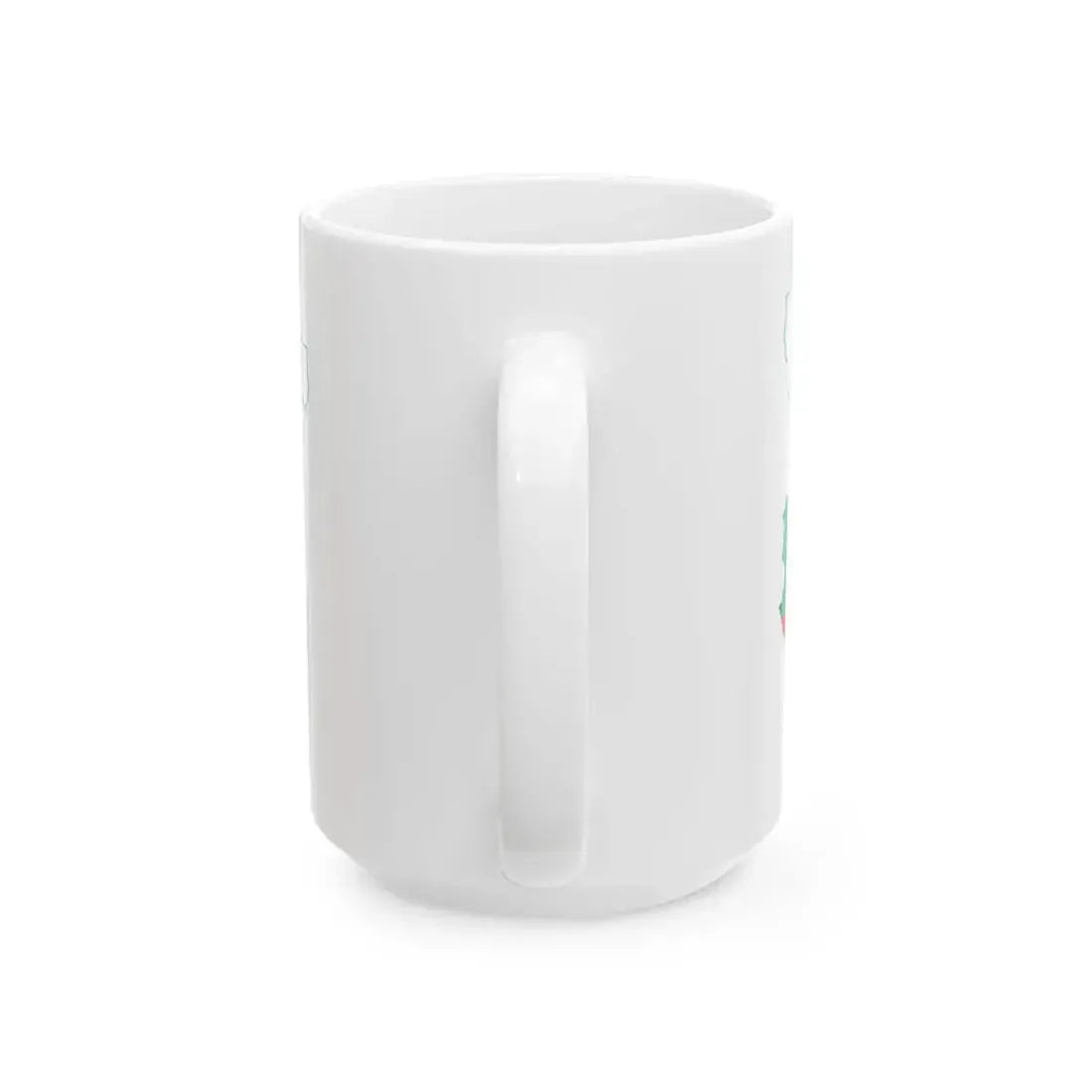 Flag-map of Bulgaria (Bulgaria) White Coffee Mug - Go Mug Yourself